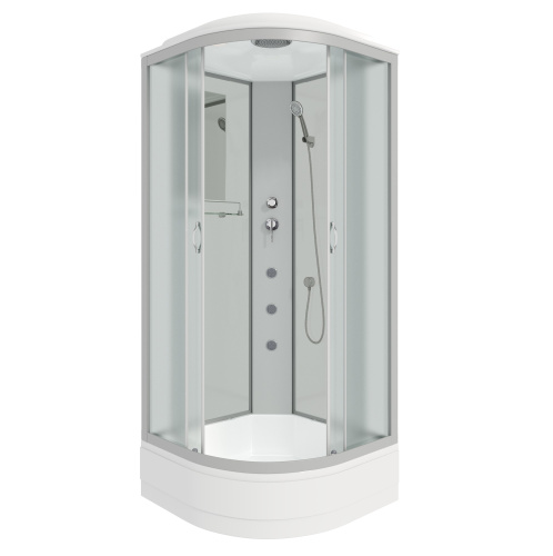 Душевая кабина Niagara Classic 33021424G 100х100 четверть круга с крышей ориентация универсальная